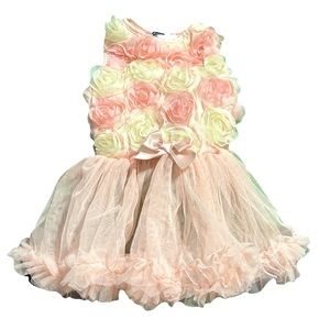 Dog Formal Flower dress M/L